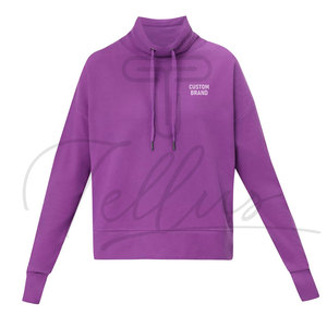 Sudadera de Invierno Personalizada para Mujer, 100% Algodón, Logotipo Frontal Personalizable - Product Image 6