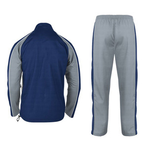Ensemble de sweats à capuche en noir et bleu de qualité supérieure, survêtements pour hommes en coton 100%, sweats à capuche personnalisés pour hommes, streetwear - Product Image 2