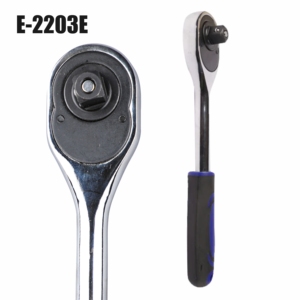 Eastman Juego de Llaves de Trinquete de Grado Industrial con Enchufe de Acabado Cromado de Liberación Rápida 1/4 ", <span class=keywords><strong>3</strong></span>/<span class=keywords><strong>8</strong></span>", 1/2" - Product Image 4