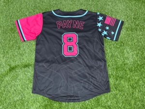 Custom Baseball Jersey Durable Breathable Fabric Lightweight Design Athletic Fit Team Logo Personalization Stylish Sublimated - Product Image 3