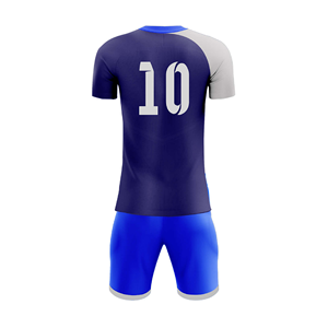 Uniforme de fútbol OEM de alta calidad para hombres 100% poliéster Nuevo diseño personalizado y logotipos Sportwear Equipo conjunto completo - Product Image 6