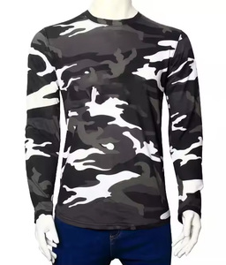 เสื้อยืดผ้าฝ้าย100% หนัก150กรัมใส่ได้ทั้งชายและหญิงเสื้อยืดลายปักลายพรางตามสั่ง - Product Image 3