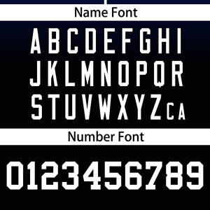 Maillot de baseball sublimé pour hommes, nom et numéro d'équipe personnalisés, bleu noir dégradé, rayures fines, col en V, manches courtes, uniforme de sport - Product Image 4