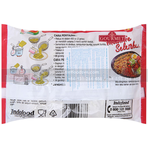 Indomee – nouilles séchées instantanées de porc épicées, belles couleurs et arôme attrayant - Product Image 2