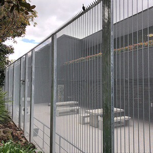 <strong>Curved</strong> High Security Metal Powder Coated 358 Fence Spikes <strong>Type</strong> Anti Theft Fence Anti Climbing 358 Fence for Industrial - Product Image 2