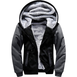 Sweat-shirts à capuche personnalisés décontractés et chauds pour l'hiver et l'automne, en tissu polaire doux et respirant, à manches longues, confortables, 100% - Product Image 1