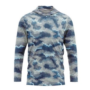 Camisa de Pesca de Manga Larga para Hombre, Camuflaje, Impresión por Sublimación, Secado Rápido, Protección Solar UPF 50, Ropa para Actividades al Aire Libre - Product Image 2