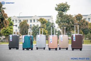 ชุดกระเป๋าเดินทาง615 100% จาก hungphat ชุดกระเป๋าใส่รถเข็นกระเป๋าอลูมิเนียมผลิตในเวียดนามอุปกรณ์โรงงาน - Product Image 6