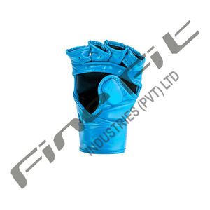 Gants MMA/boxe/combat en cuir PU de haute qualité avec options personnalisables d'évacuation de l'humidité Gants d'entraînement - Product Image 2
