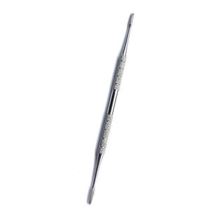 Lima negra profesional de acero inoxidable para uñas, precio al por mayor de fábrica, Lima negra personalizada con impresión de logotipo - Product Image 2