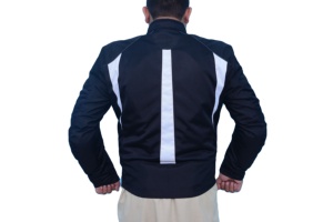 Chaqueta de Motociclismo Unisex Nueva para Invierno, Chaqueta de Motocicleta con Logotipo Frontal, Cortavientos, Cálida, de Poliéster y Cordura - Product Image 3