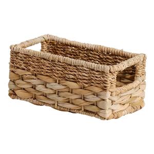 Panier de rangement rectangulaire en jacinthe d'eau, panier de rangement fait à la main, vente en gros, écologique, fabriqué au Vietnam - Product Image 5