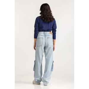 Camiseta Básica Smart Fit para Mujer, 100% Algodón Jersey, Transpirable, Manga Regular, WM-KTP-WS24-010 - Product Image 3