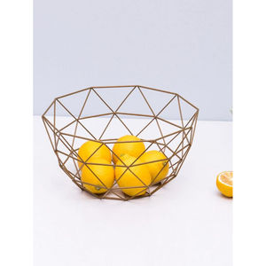 Vaisselle au design simple et élégant Corbeille à fruits en métal de qualité supérieure avec poignée à prix raisonnable - Product Image 2