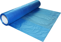 Hoogwaardige ISO9001 gecertificeerde recyclebare PE plastic zak met gusset, >7µm dikte, gepersonaliseerde bedrukking voor voedsel- en vleesverpakkingen