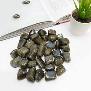 หินผลึกขัดเงาลาบราดอไรต์หินเรกิและจักระหินอัญมณีคริสตัลขนาดใหญ่ - Product Image 3