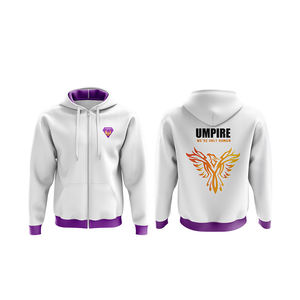 Sweat à capuche athlétique décontracté pour femme avec impression par sublimation personnalisée Maillot de fitness pour les sports d'équipe - Product Image 3