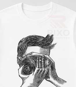 เสื้อยืดลายกราฟิกผ้าฝ้ายถัก 100% ระบายอากาศได้ดี เป็นมิตรกับสิ่งแวดล้อม สวมใส่สบาย ผลิตในปากีสถาน ดีไซน์ไม่ซ้ำใคร สำหรับผู้ชาย ฤดูร้อน MOQ ต่ำ - Product Image 5