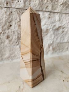 Obélisque en marbre fait à la main, naturel, moderne, résistant au feu, garantie de plus de 5 ans, revêtement mural pour salle à manger, cuisine, villa, hôtel, école - Product Image 3