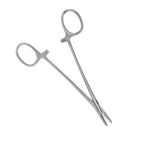 Pinces porte-aiguilles en gros, finition mate, pinces chirurgicales pour sutures, acier inoxydable, salle d'opération chirurgicale, 14 cm - Product Image 3