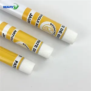 Customized printing Collapsible Aluminum Tubes for Travel and Portable Art Supplies
