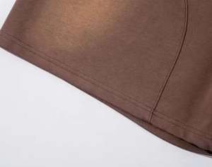 STARLIGHT-Pantalones cortos de chándal de alta calidad para hombre, cintura ajustable, ajustados, lavado ácido, color liso, para correr - Product Image 6