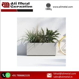 Modern Elegant Indoor/Outdoor Home Garden <b>Planters</b> Latest Design with Powder Coated Metal Floor Use <b>Planter</b> <b>Boxes</b> for Decor - Product Image 2