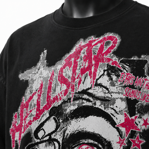 Camiseta Gráfica Oversize de Algodón Premium para Hombre, Estilo Urbano, Personalizable - Product Image 6
