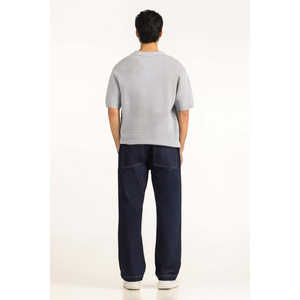 Polo Coupe Classique MN-PSH-SS26-504 en Tissu Tricoté de Haute Qualité Respirant Anti-Plis Brodé à Motif Foncé Coupe Ajustée - Product Image 4