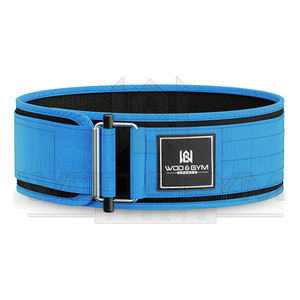 Ceintures de gymnastique personnalisées 100% en nylon autobloquantes, équipement d'entraînement physique d'haltérophilie avec matériau EVA, vente en gros - Product Image 5