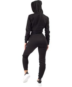 Chándales personalizados de alta calidad para mujer, el mejor conjunto de pantalones de chándal y Sudadera con capucha, conjunto de Jogger de 2 piezas, chándal de diseñador para mujer - Product Image 2