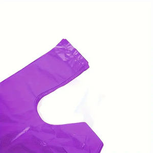 Venta al por mayor huecograbado impreso logotipo personalizado camisetas bolsas para supermercado compras tamaño Color personalización reciclado materiales chaleco - Product Image 4