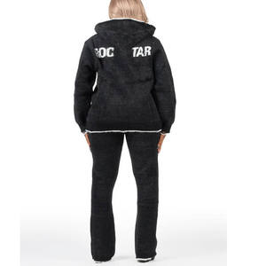 Conjunto Deportivo para Mujer, Cintura Extra Alta, Corte Ajustado, Chaqueta con Cremallera y Pantalones Jogger para Fitness y Comodidad - Product Image 1