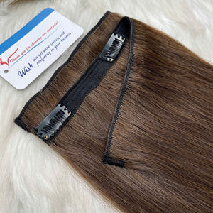 Haute qualité 100% extensions de cheveux humains droits vietnamiens piano couleur Combo disponible en pièces de gros avec cheveux Clip-In - Product Image 1