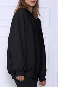 Sweat-shirt d'hiver pour femme de qualité supérieure 2025, imprimé sur le devant, avec service OEM et options de couleurs personnalisées - Product Image 6