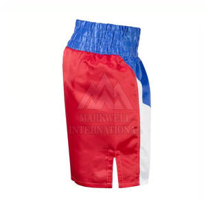 Shorts de boxe personnalisés de dernière génération, vente en gros de shorts de boxe pour hommes, shorts de boxe légers - Product Image 4