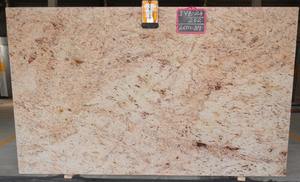 Surface polie par dalle ivoire de dalle de granit de Brown de conception moderne de style contemporain grande - Product Image 3