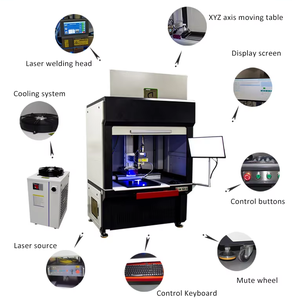 Machine de soudage laser Galvo 1500W 2000W 3000W pour module de batterie lithium-ion avec galvanomètre - Product Image 2
