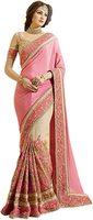 Robe bohème indienne/portugaise en Satin et filet demi-longueur pour femme, mode ethnique, travail avec du vrai diamant