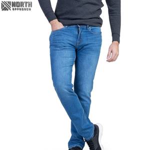 กางเกงยีนส์ผู้ชายทรงตรงแห้งเร็วน้ำหนักเบาใส่สบายฤดูใบไม้ร่วงฤดูหนาวฤดูใบไม้ผลิ - Product Image 4