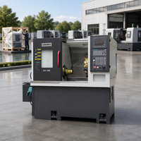 Tour CNC à banc incliné avec système de refroidissement haute pression, structure rigide prête à l'emploi pour raccords hydrauliques et broches de précision