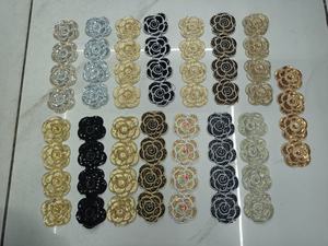 ผ้าลูกไม้อาบายะห์ ปักลายดอกไม้หลากสีสัน ลวดลายประณีต สง่างาม ระดับไฮเอนด์ สำหรับชุดแต่งงาน ตกแต่งชุดเจ้าสาว - Product Image 4