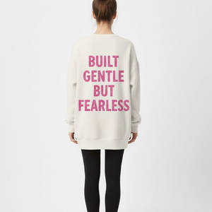 เสื้อสเวตเชิ้ตผ้าฟลีซสำหรับผู้หญิง ทรงปกติ ให้ความอบอุ่น สวมใส่สบาย เนื้อผ้านุ่ม ใส่ได้ทุกวัน เหมาะสำหรับแฟชั่นฤดูหนาว สไตล์สตรีท ประดับด้วยคริสตัล - Product Image 2