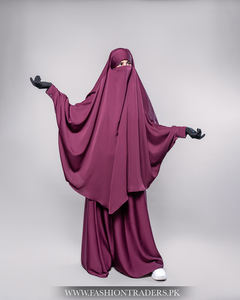 Grossiste mondial au Pakistan Tenue islamique modeste pour femmes musulmanes Jilbab en diamant Robe longue au sol grande taille disponible - Product Image 3