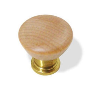 Bouton en bois Boutons en bois massif personnalisés Crochets muraux en bois Poignée de meuble Armoire Tiroir Boutons en bois - Product Image 2
