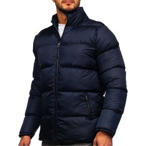 Veste matelassée North personnalisée de haute qualité à face noire pour garder la chaleur Vestes matelassées North-Face pour hommes Veste matelassée d'hiver pour hommes adultes - Product Image 1