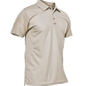 Camisetas Polo de manga corta de golf de verano con logotipo personalizado Camiseta polo deportiva transpirable para hombres de alta calidad - Product Image 5