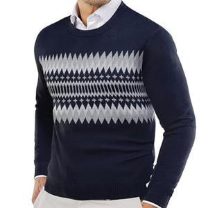 Suéter personalizado de punto de algodón con logotipo OEM, jersey de moda, prendas de punto al por mayor, proveedor de fábrica, fabricante - Product Image 4