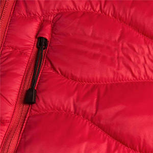 Veste matelassée légère en duvet OEM personnalisée, veste hybride isolée en duvet de canard 90/10 avec panneaux extensibles, veste d'extérieur pliable - Product Image 4