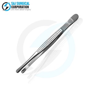 Fórceps de vendaje ruso Diseño de doble propósito de acero inoxidable para disección de tejidos y aplicaciones de vendaje quirúrgico en clínicas - Product Image 4